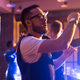 Image for article titled Music Compels Weak Man To Dance